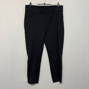 Spanx by Sara Blakely Women Pull On Ponte Ankle Pants Size 1X Black C051 -26